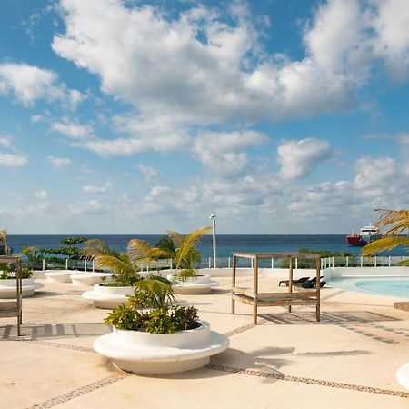 Estudio En Cozumel Con Vista Al Mar, Condominio Con Alberca A1 Exteriör bild