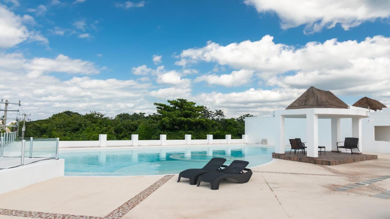 Estudio En Cozumel Con Vista Al Mar, Condominio Con Alberca A1 Exteriör bild