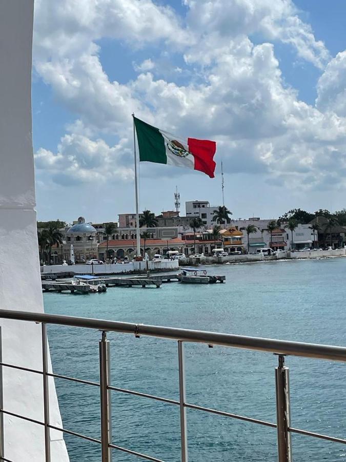 Estudio En Cozumel Con Vista Al Mar, Condominio Con Alberca A1 Exteriör bild