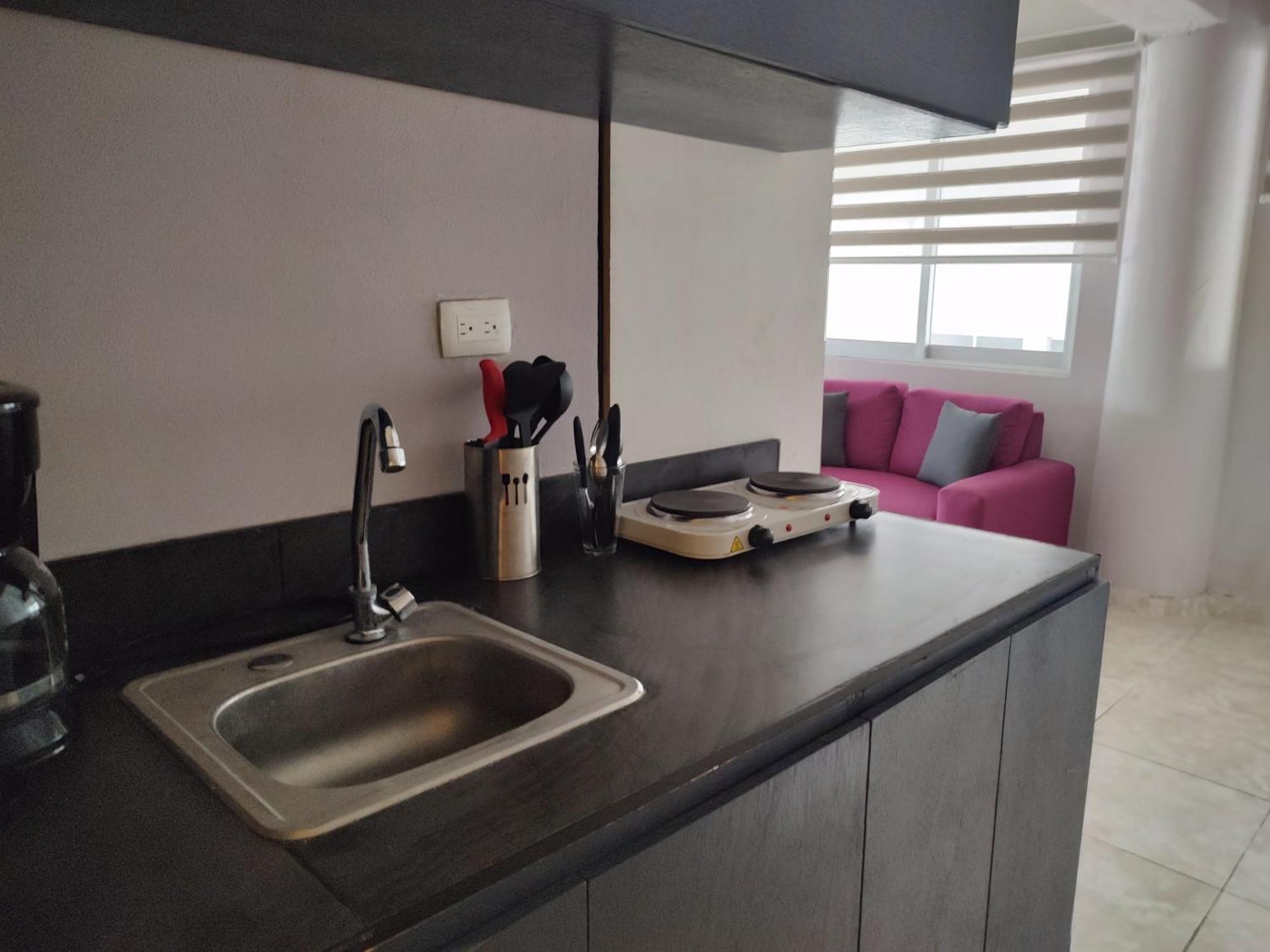 Estudio En Cozumel Con Vista Al Mar, Condominio Con Alberca A1 Exteriör bild